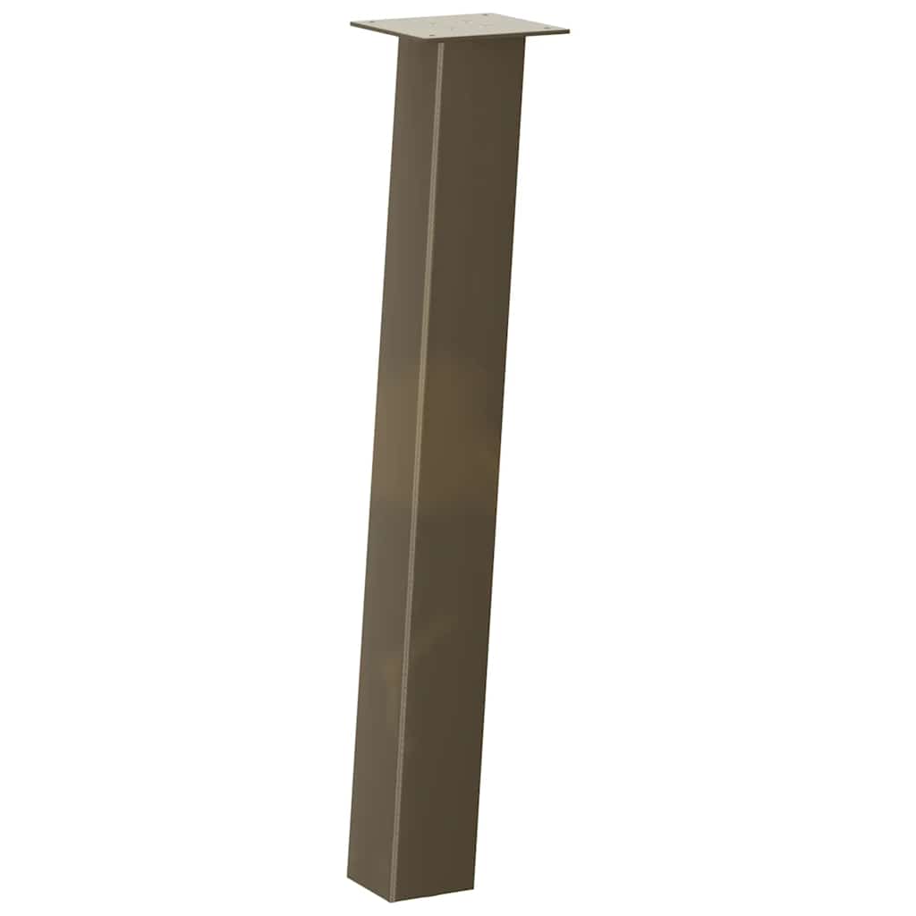 Noge za konzolni stol 4 kom. Prirodni čelik 72 cm Čelik