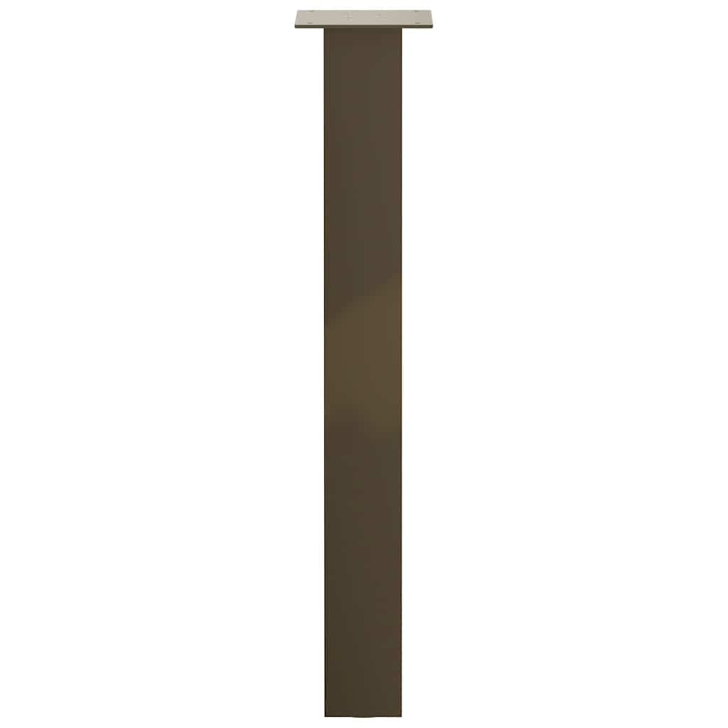 Noge za konzolni stol 4 kom. Prirodni čelik 72 cm Čelik