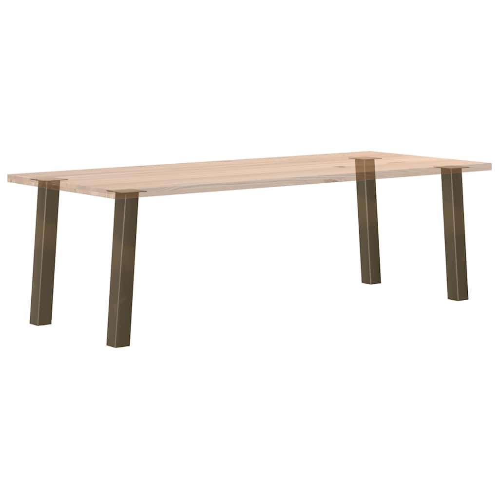 Noge za konzolni stol 4 kom. Prirodni čelik 72 cm Čelik