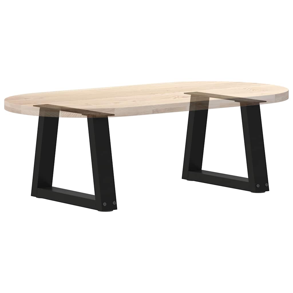 Noge za klub stolić V-oblika 2 kom Crne 40 x (30-31,3) cm Čelik