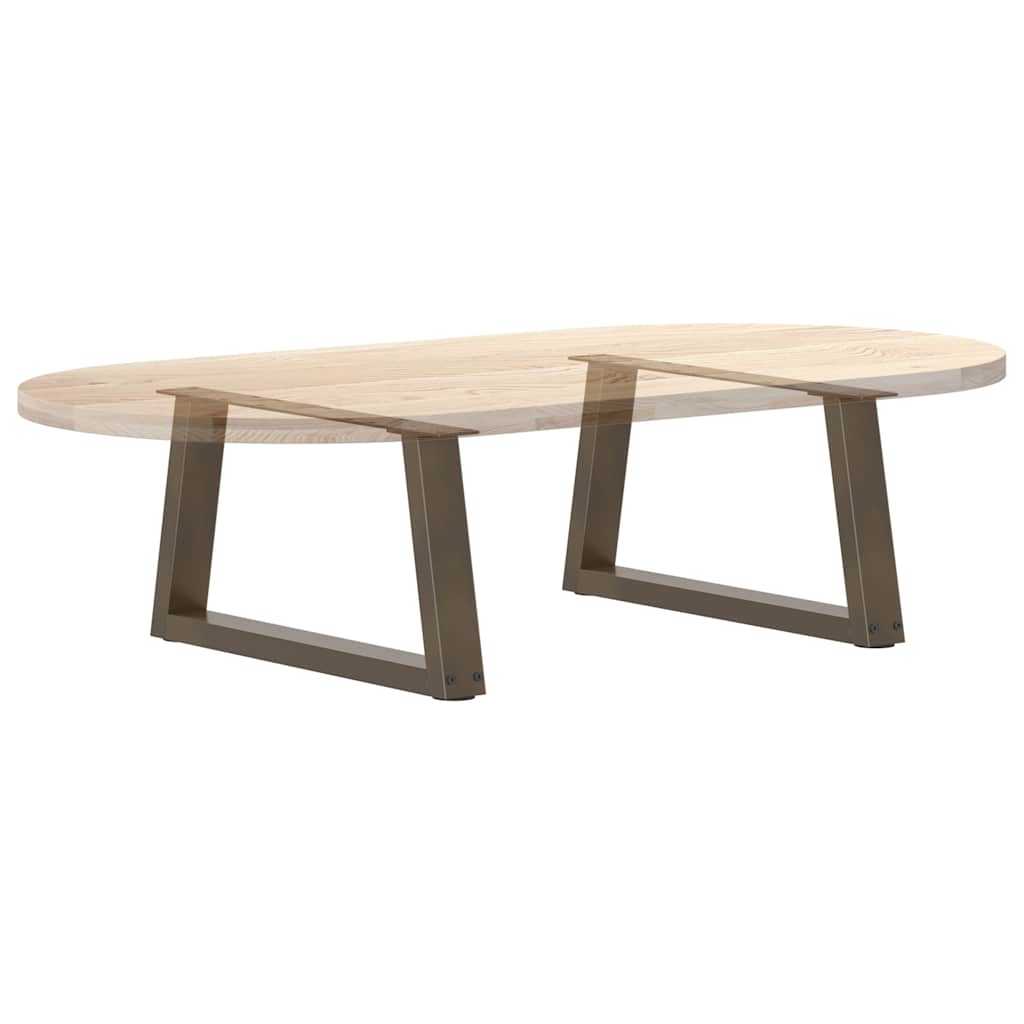 Noge za klub stolić V-oblik 2 kom Prirodni čelik 60 x (30-31,3) cm Čelik