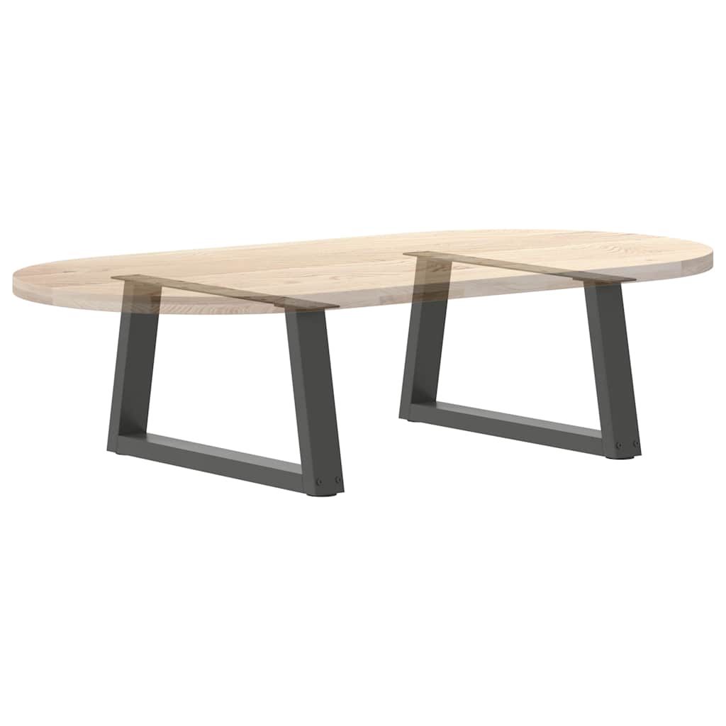 Noge za klub stolić V-oblika 2 kom antracit 70 x (30-31,3) cm čelik