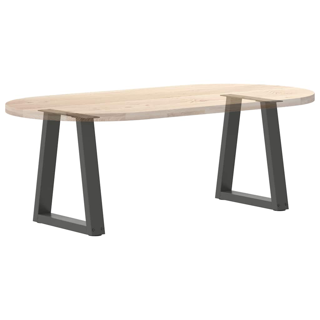 Noge za klub stolić V-oblika 2 kom antracit 28 x (42-43,3) cm čelik