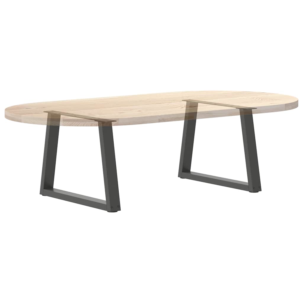 Noge za klub stolić V-oblika 2 kom antracit 60 x (42-43,3) cm čelik