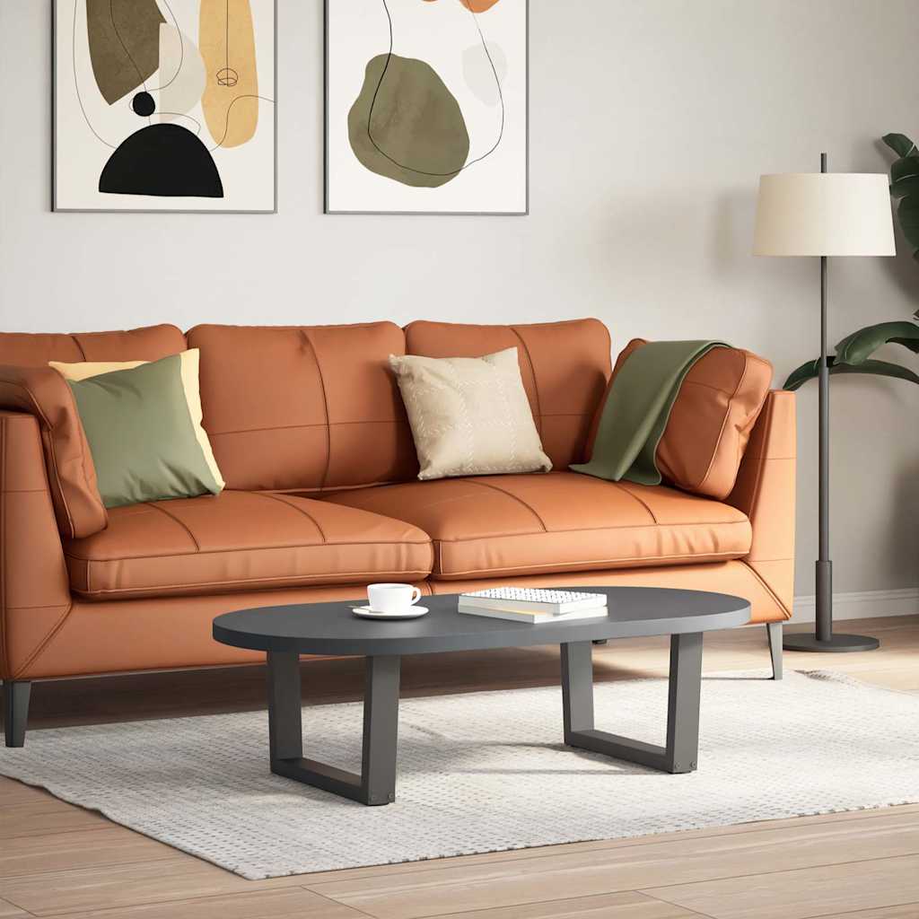 Noge za klub stolić V-oblika 2 kom antracit 50 x (30-31,3) cm čelik