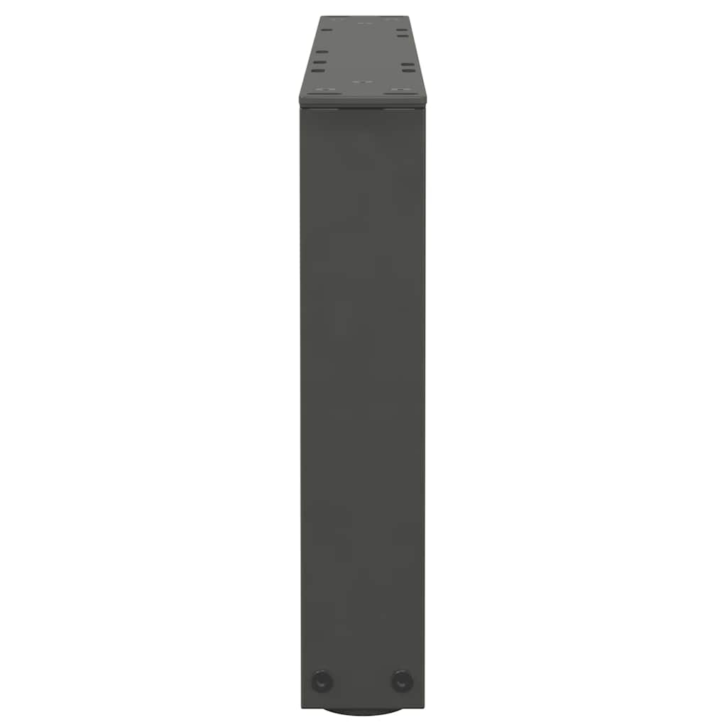 Noge za klub stolić V-oblika 2 kom antracit 50 x (30-31,3) cm čelik