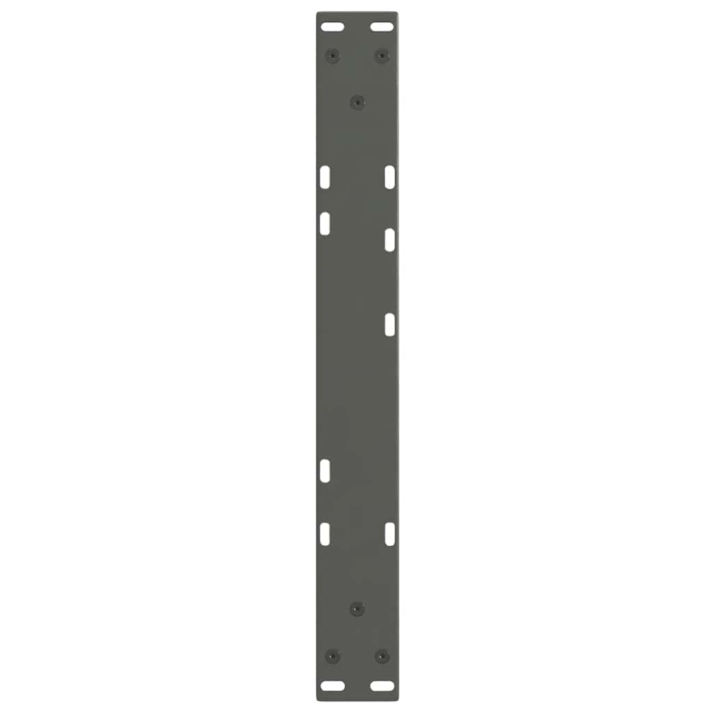 Noge za klub stolić V-oblika 2 kom antracit 50 x (30-31,3) cm čelik