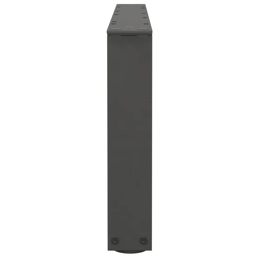 Noge za klub stolić V-oblika 2 kom antracit 70 x (30-31,3) cm čelik