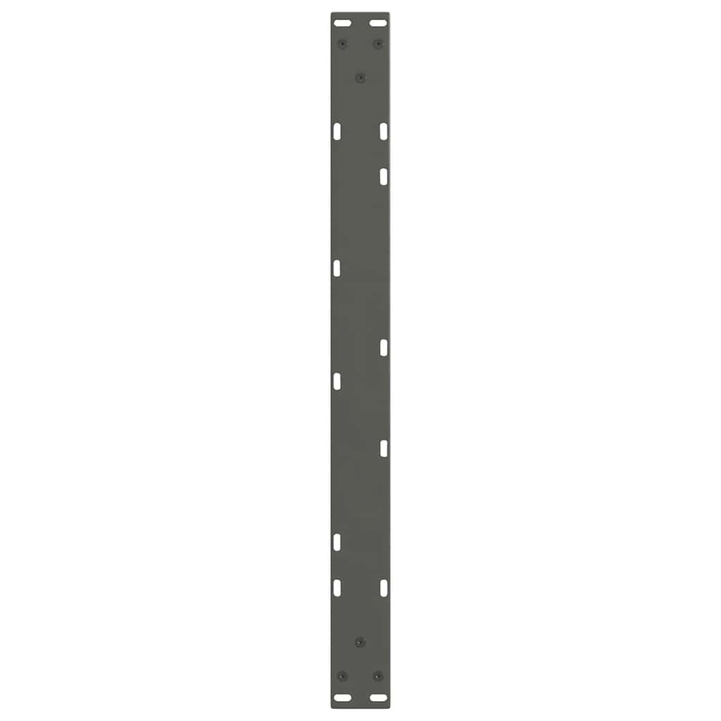Noge za klub stolić V-oblika 2 kom antracit 70 x (30-31,3) cm čelik