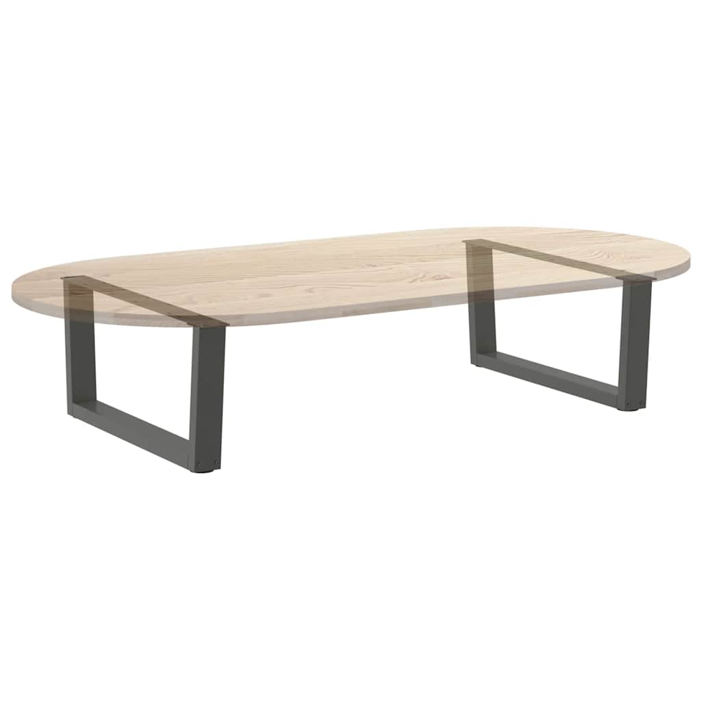 Noge za klub stolić V-oblika 2 kom antracit 70 x (30-31,3) cm čelik