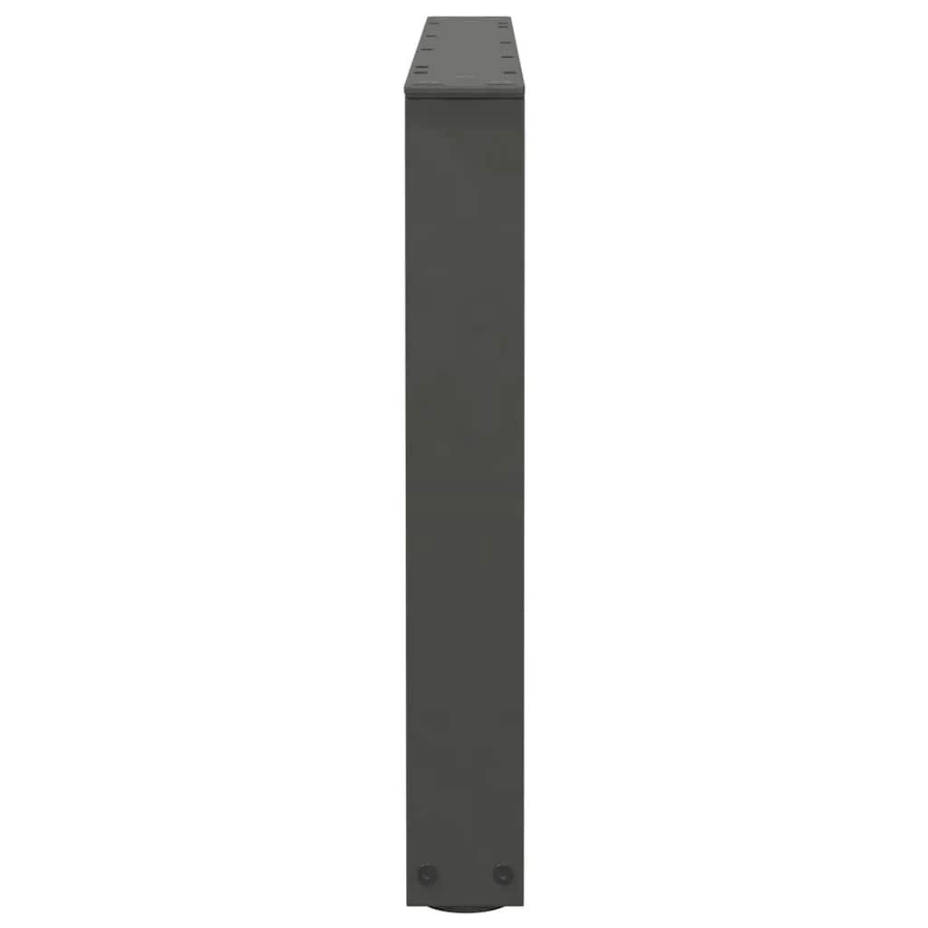 Noge za klub stolić V-oblika 2 kom antracit 70 x (42-43,3) cm čelik