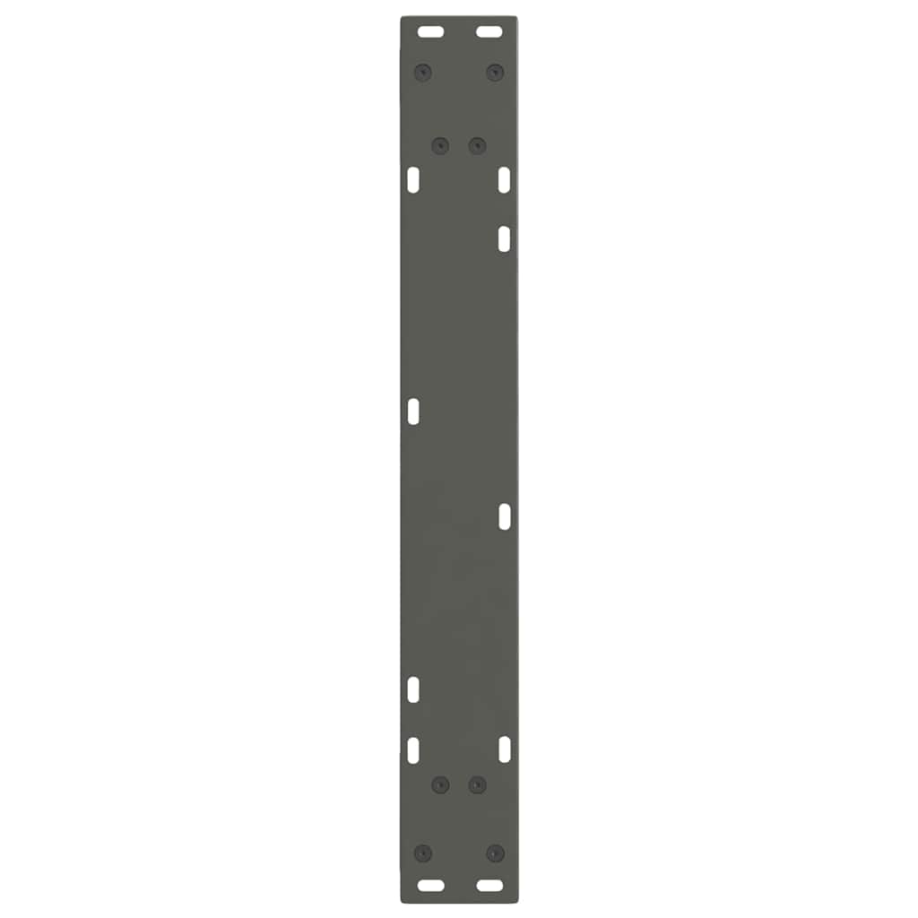 Noge za blagovaonski stol V-oblika 2 kom antracit 70 x (72-73,3) cm čelik