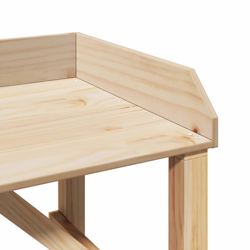 Stol za presađivanje s policom Prirodna 75 x 40 x 90 cm