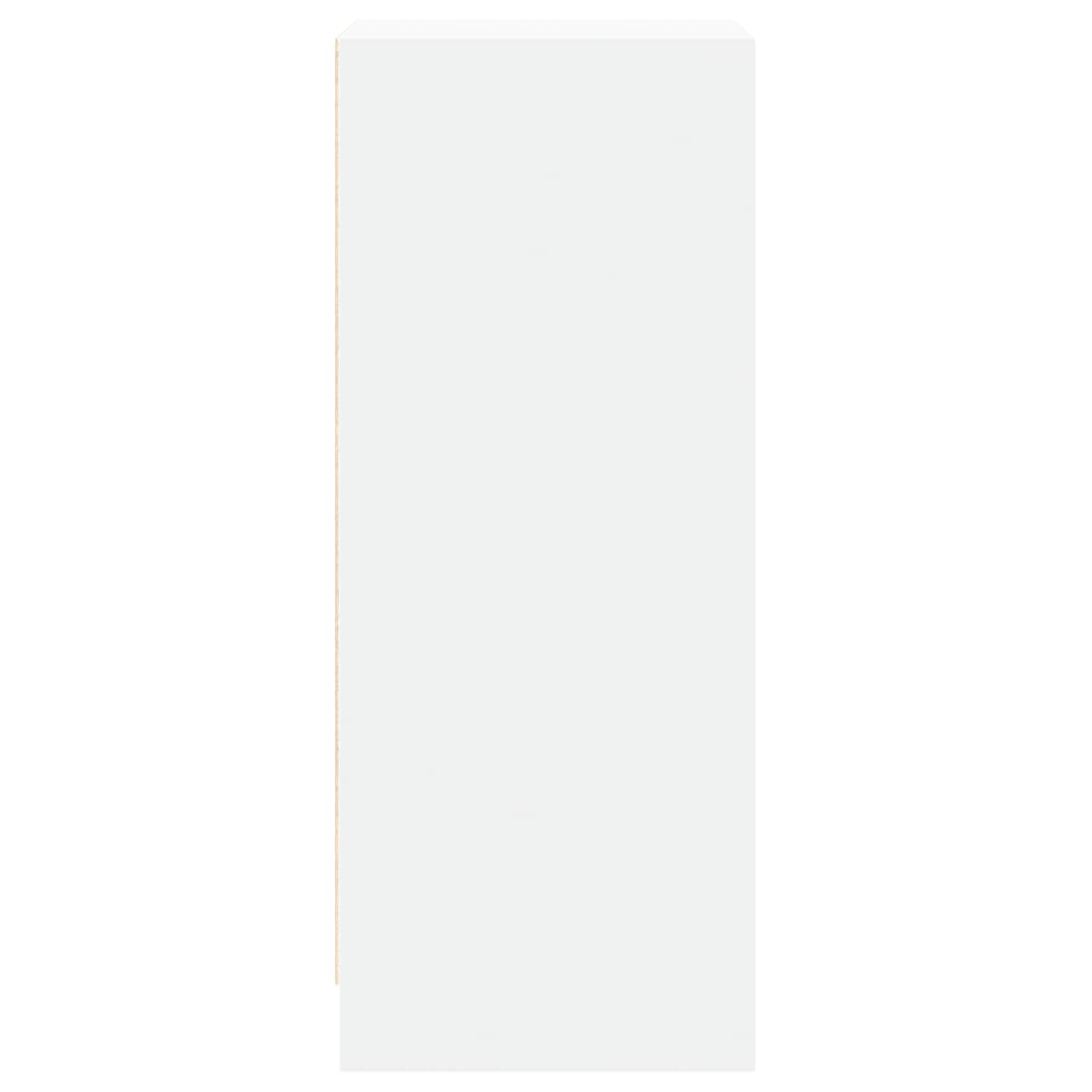 Komoda s LED svjetlima bijela 42,5x34x85 cm konstruirano drvo
