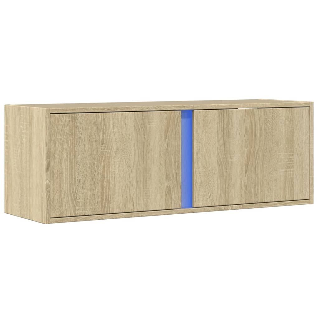 Zidni TV ormarić LED boja hrasta sonome 100 x 31 x 35 cm