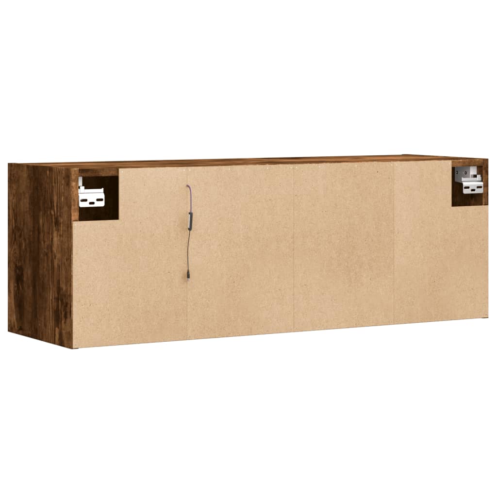 Zidni TV ormarić LED boja dimljenog hrasta 100 x 31 x 35 cm