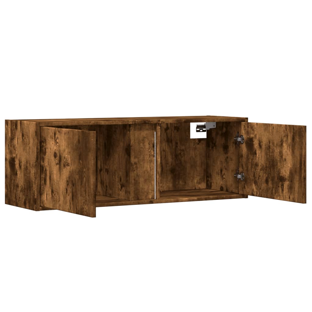 Zidni TV ormarić LED boja dimljenog hrasta 100 x 31 x 35 cm