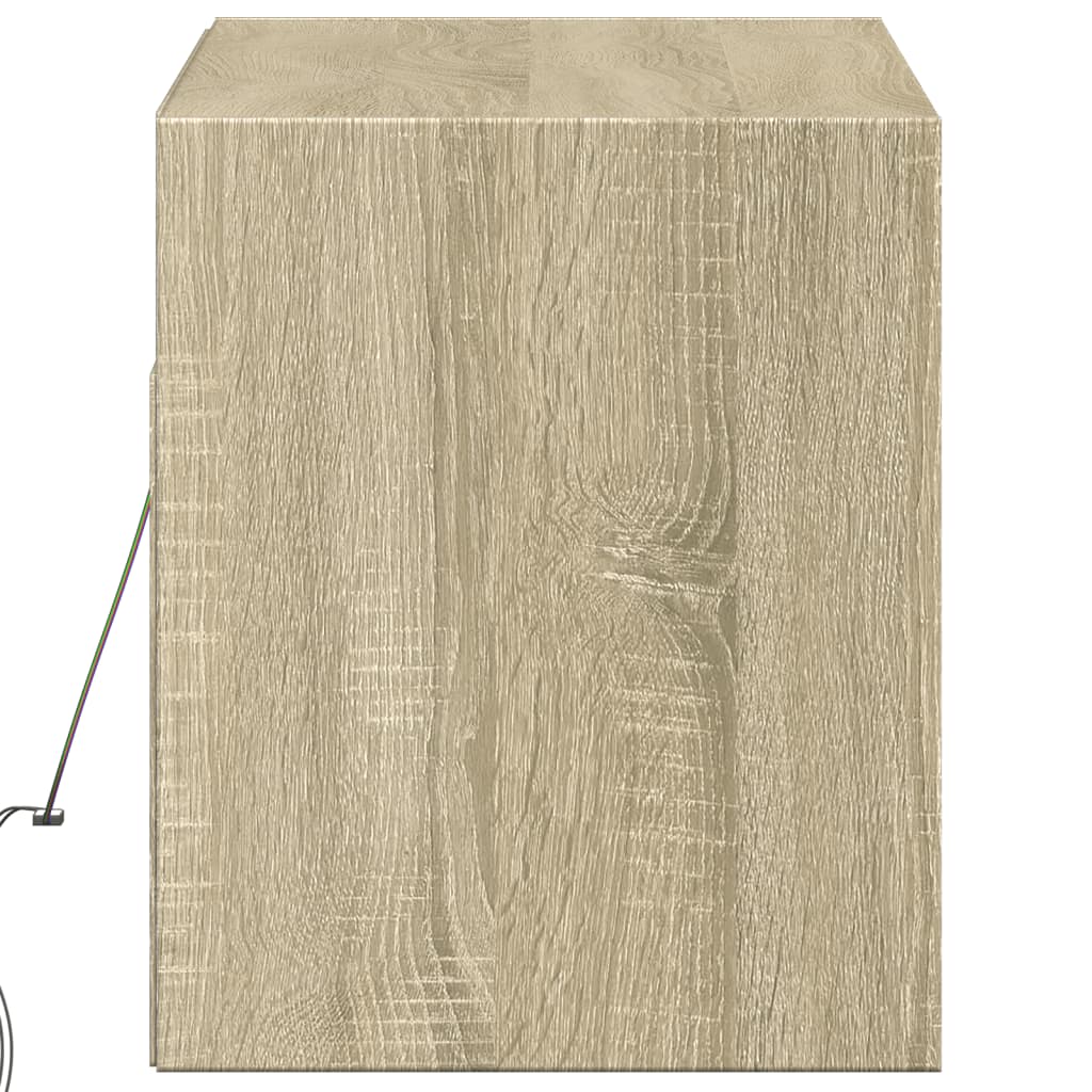 Zidni TV ormarić LED boja hrasta sonome 100 x 31 x 38 cm