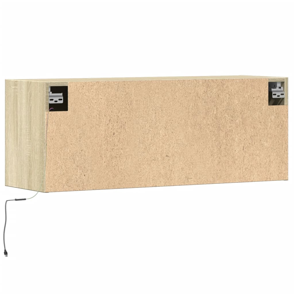 Zidni TV ormarić LED boja hrasta sonome 100 x 31 x 38 cm