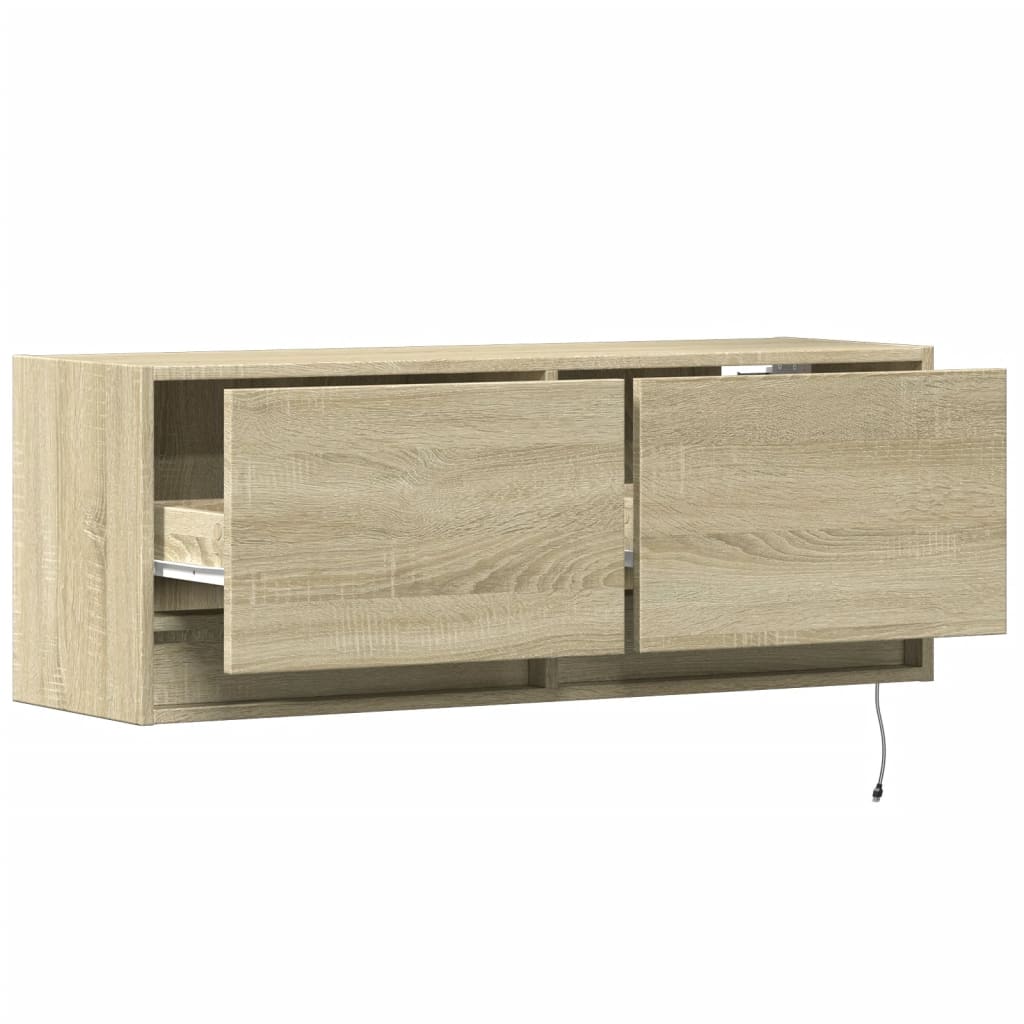 Zidni TV ormarić LED boja hrasta sonome 100 x 31 x 38 cm