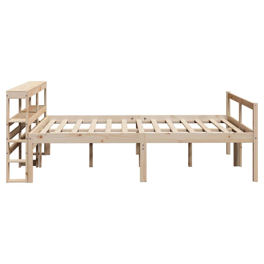 Krevet za starije s uzglavljem 160x200 cm borovina