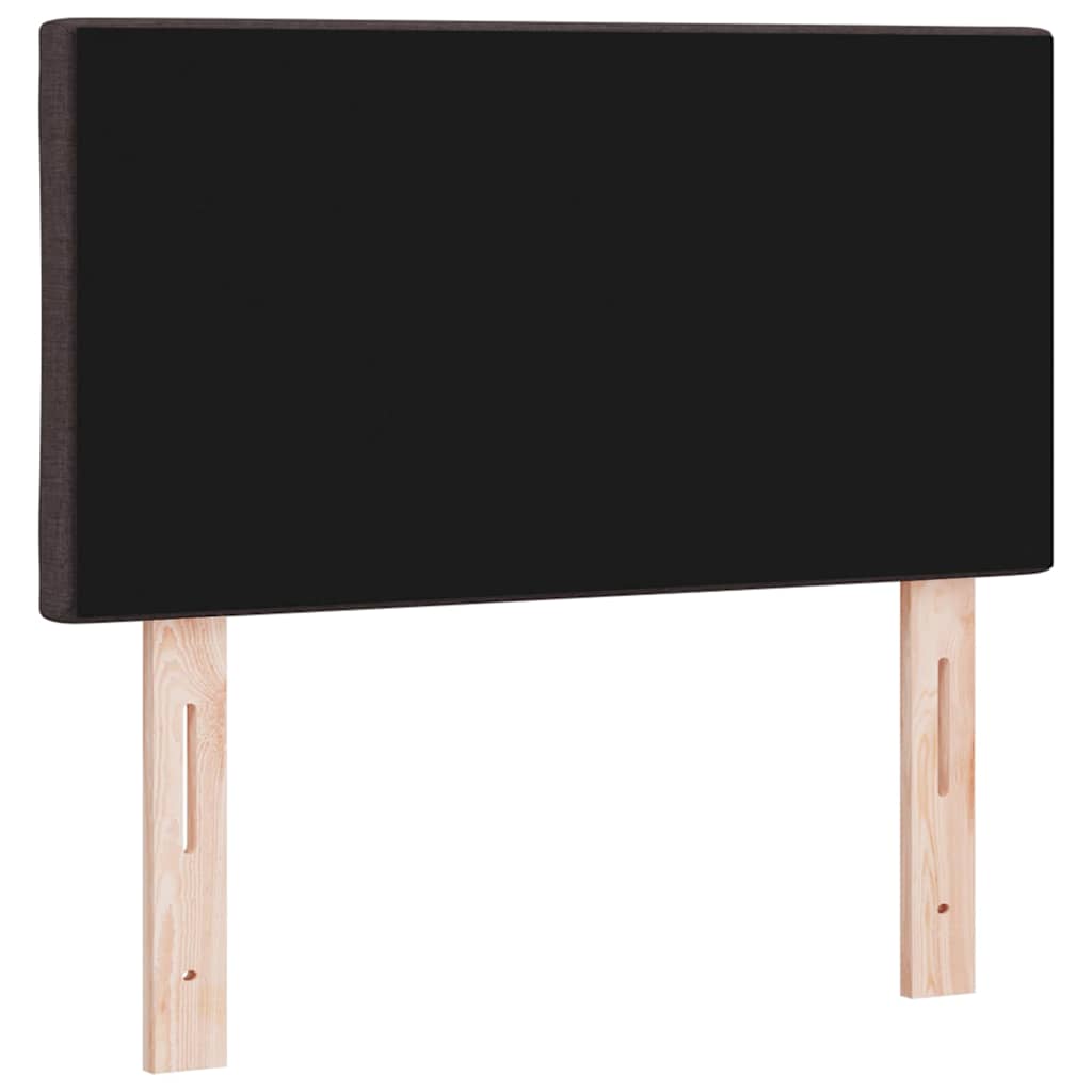 LED glava kreveta Smeđa 80 cm tkanina