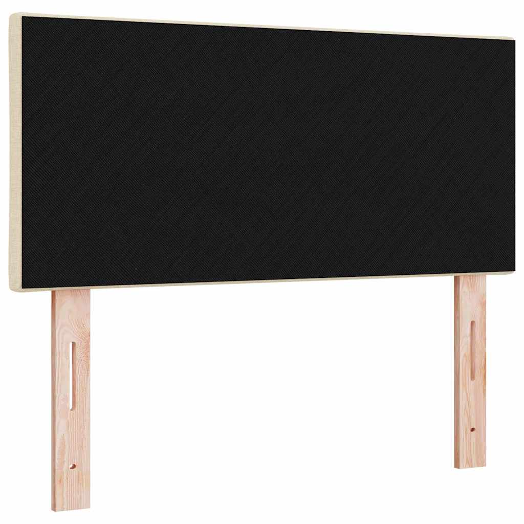 LED glava kreveta Krema 90 cm tkanina