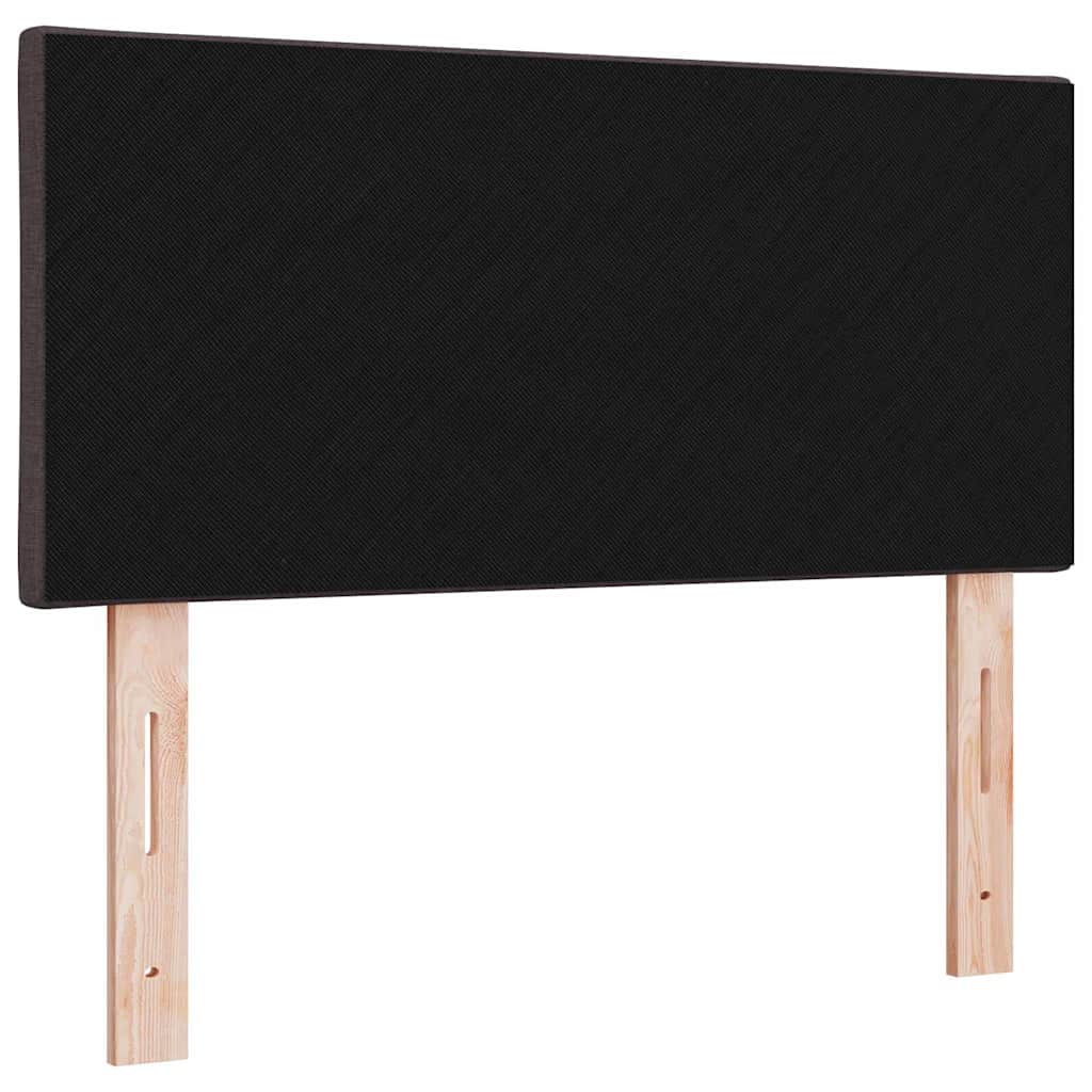 LED glava kreveta Smeđa 100 cm tkanina