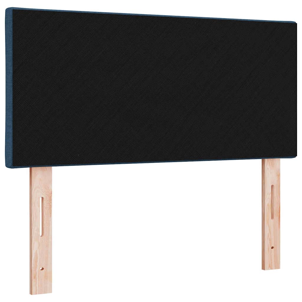 LED glava kreveta Plava 100 cm tkanina