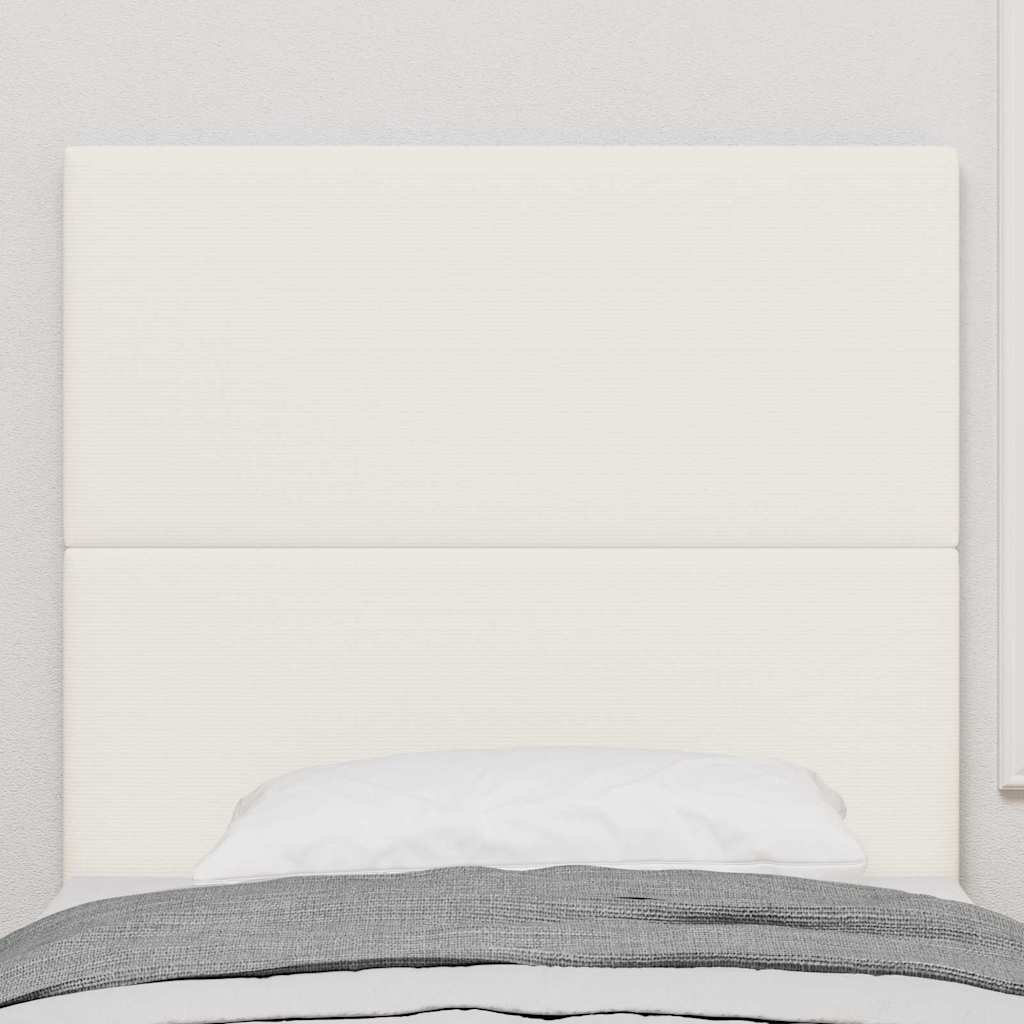 LED glava kreveta s LED trakama Krema 80 cm Kordura tekstil