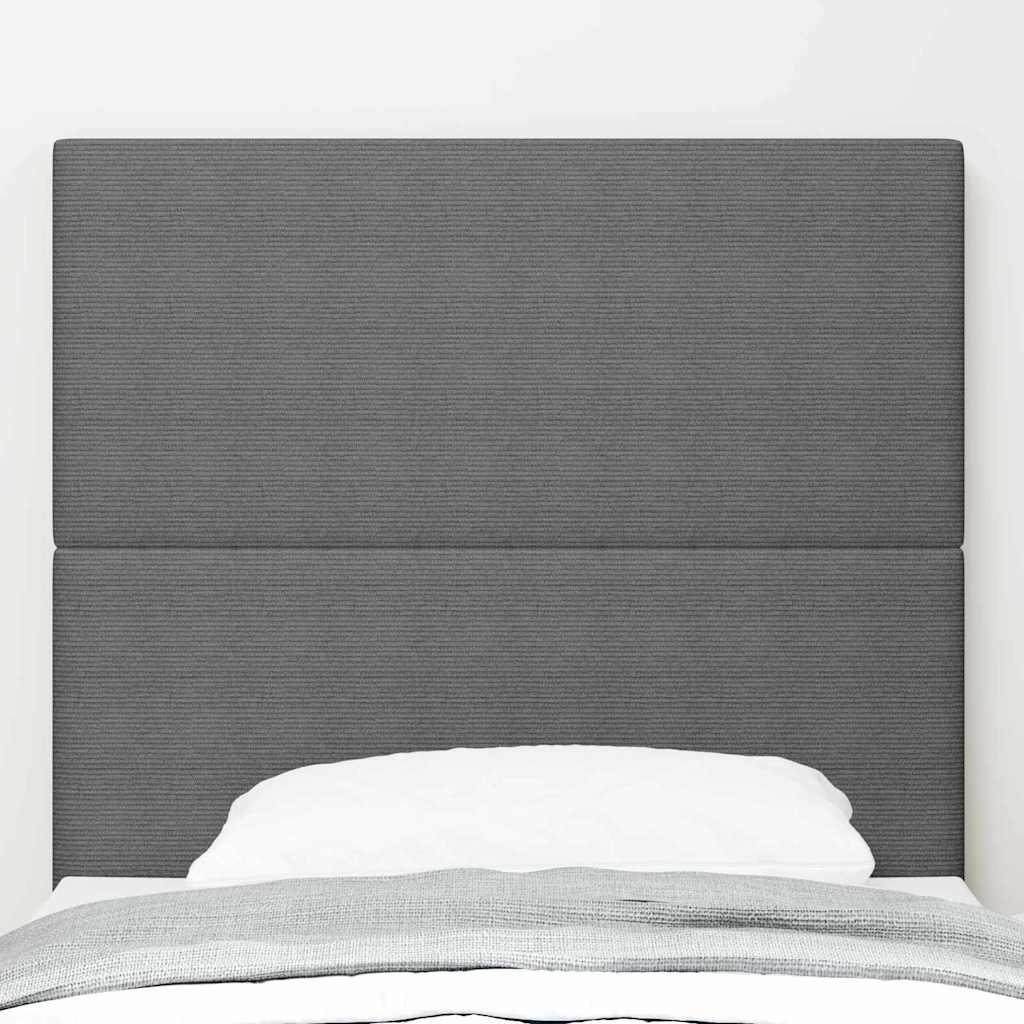 LED glava kreveta Svijetlo siva 100 cm Kordura tekstil