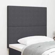 LED glava kreveta Tamno siva 100 cm Kordura tekstil