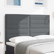 LED glava kreveta Tamno siva 160 cm Kordura tekstil