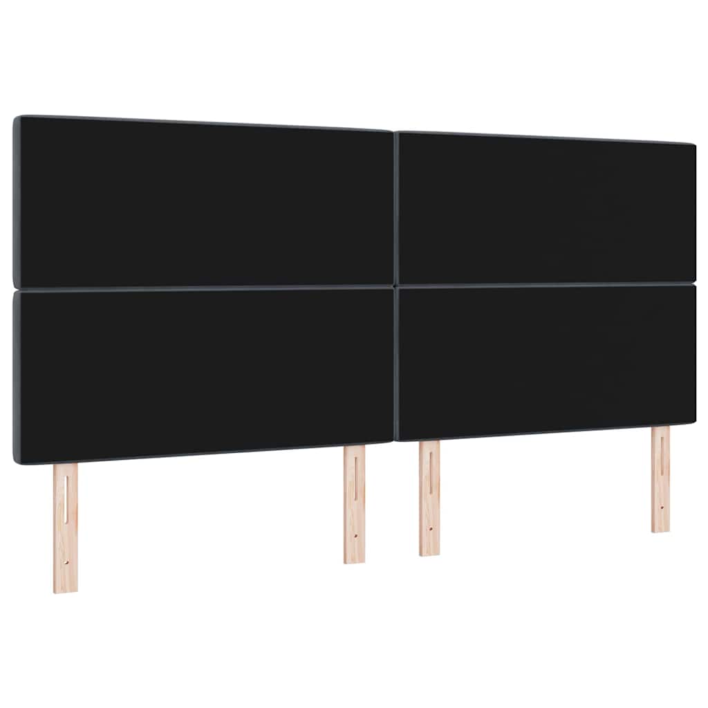 LED glava kreveta s LED trakama Tamno siva 200 cm Baršun