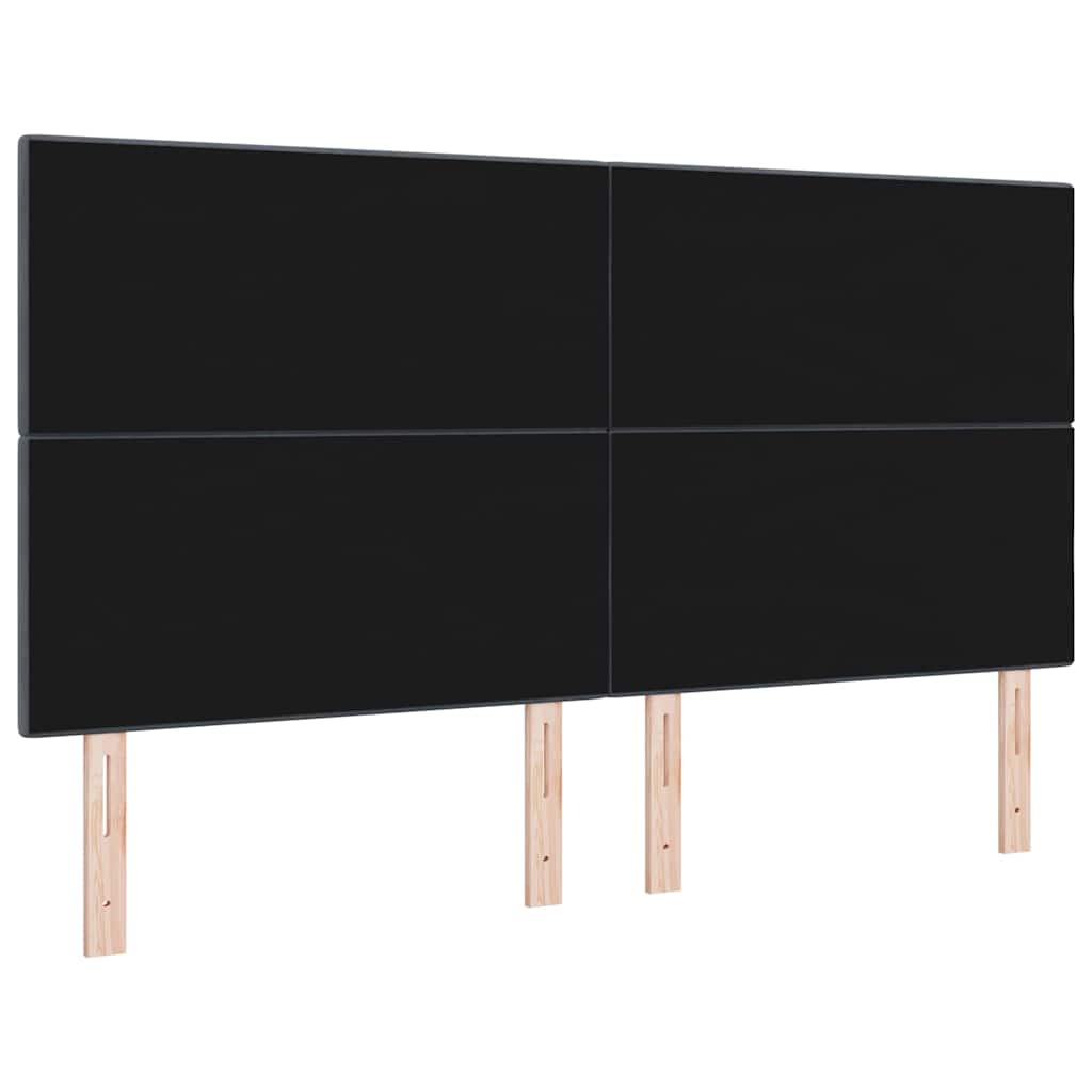 LED glava kreveta s LED trakama Sivi 180 cm Baršun