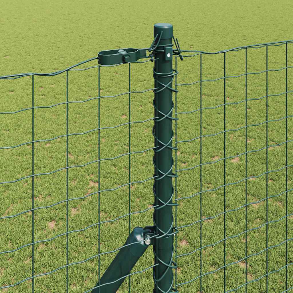 Stup za ogradu 26 pcs Zelena 3,2 x 3,2 x 200 cm