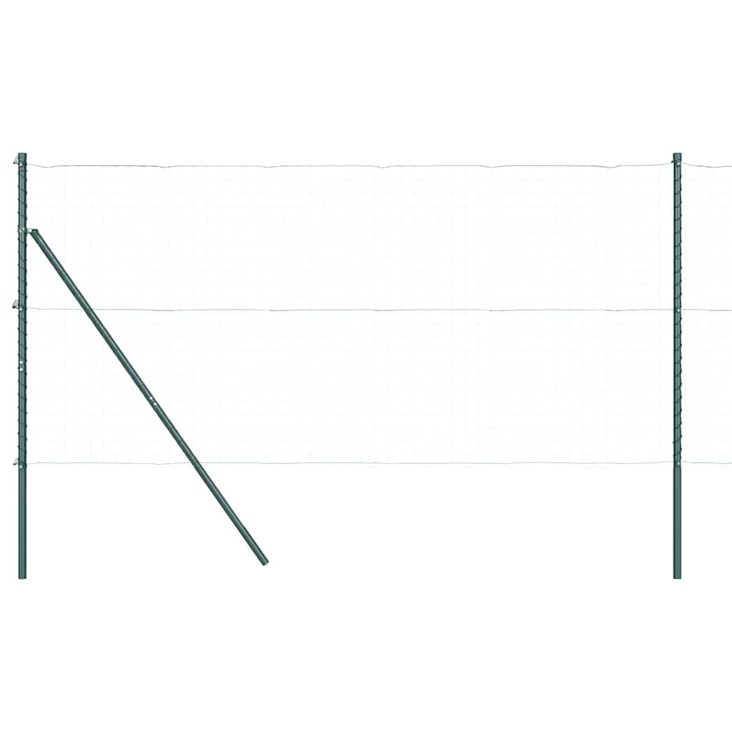 Stup za ogradu 52 pcs Zelena 3,2 x 3,2 x 200 cm