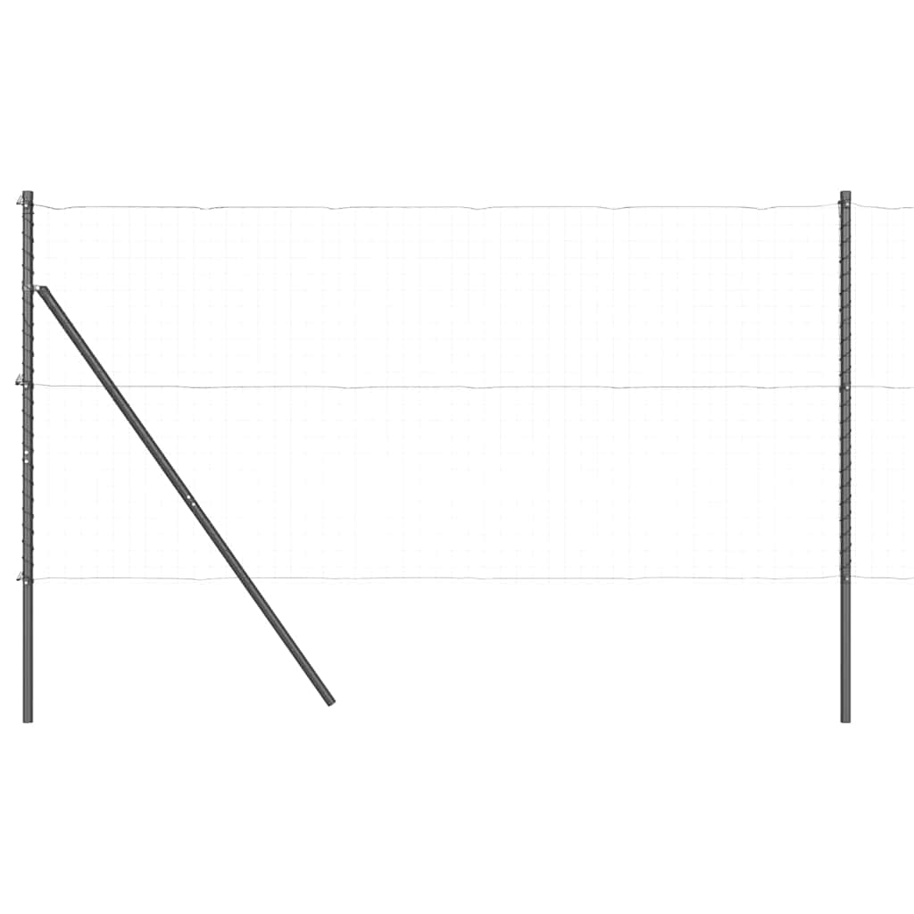 Stup za ogradu 52 pcs Siva 3,2 x 3,2 x 150 cm