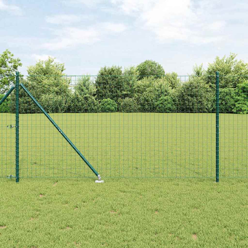 Stup za ogradu 26 pcs Siva 3,2 x 3,2 x 140 cm