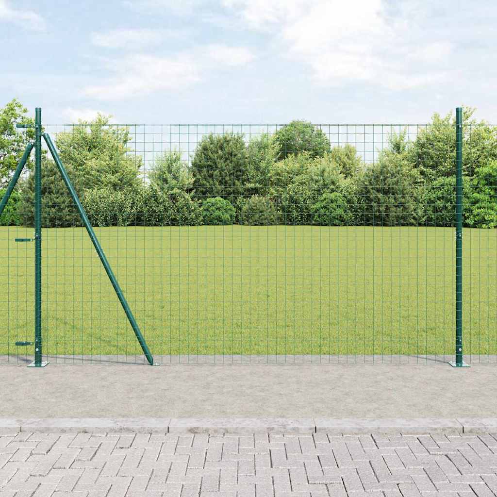Stup za ogradu 26 pcs Siva 3,2 x 3,2 x 170 cm