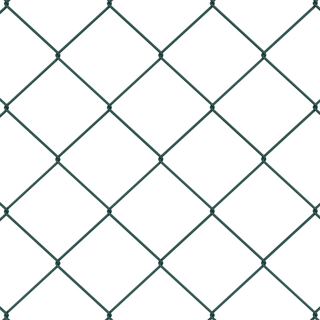 Stup za ogradu Zelena 25 x 1,2 m (60 x 60 mm mreža) Čelik i PVC