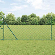 Stup za ogradu Zelena 25 x 1,2 m (60 x 60 mm mreža) Čelik i PVC