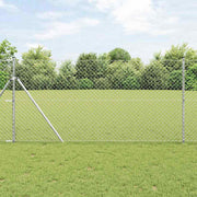 Stup za ogradu Srebrno 10 x 1,2 m (40 x 40 mm mrežica) Čelik