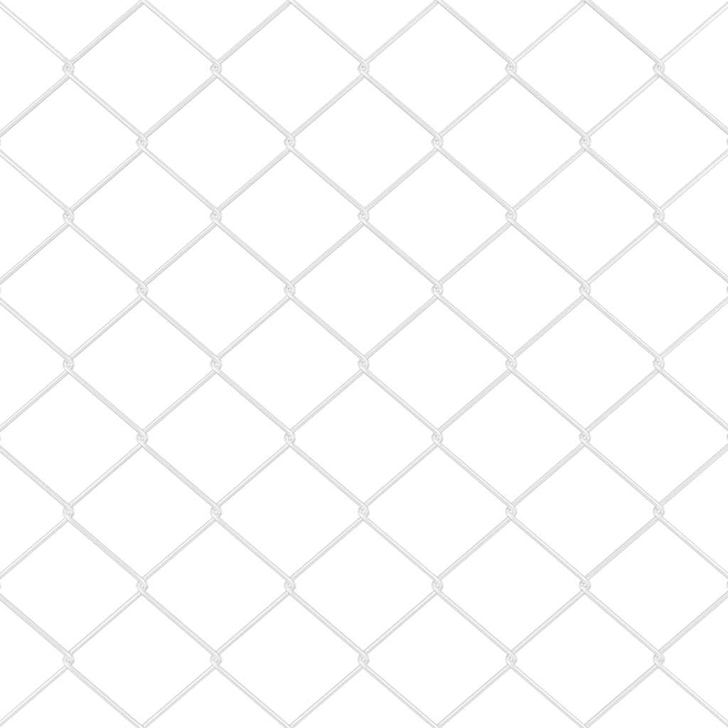 Stup za ogradu Srebrno 25 x 0,6 m (40 x 40 mm mreža) Čelik