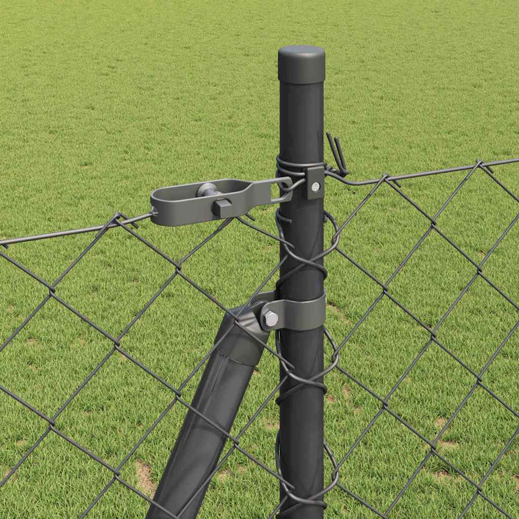 Zavareno žičano ogradno mreža s betonskom podlogom 25 x 1,6 m