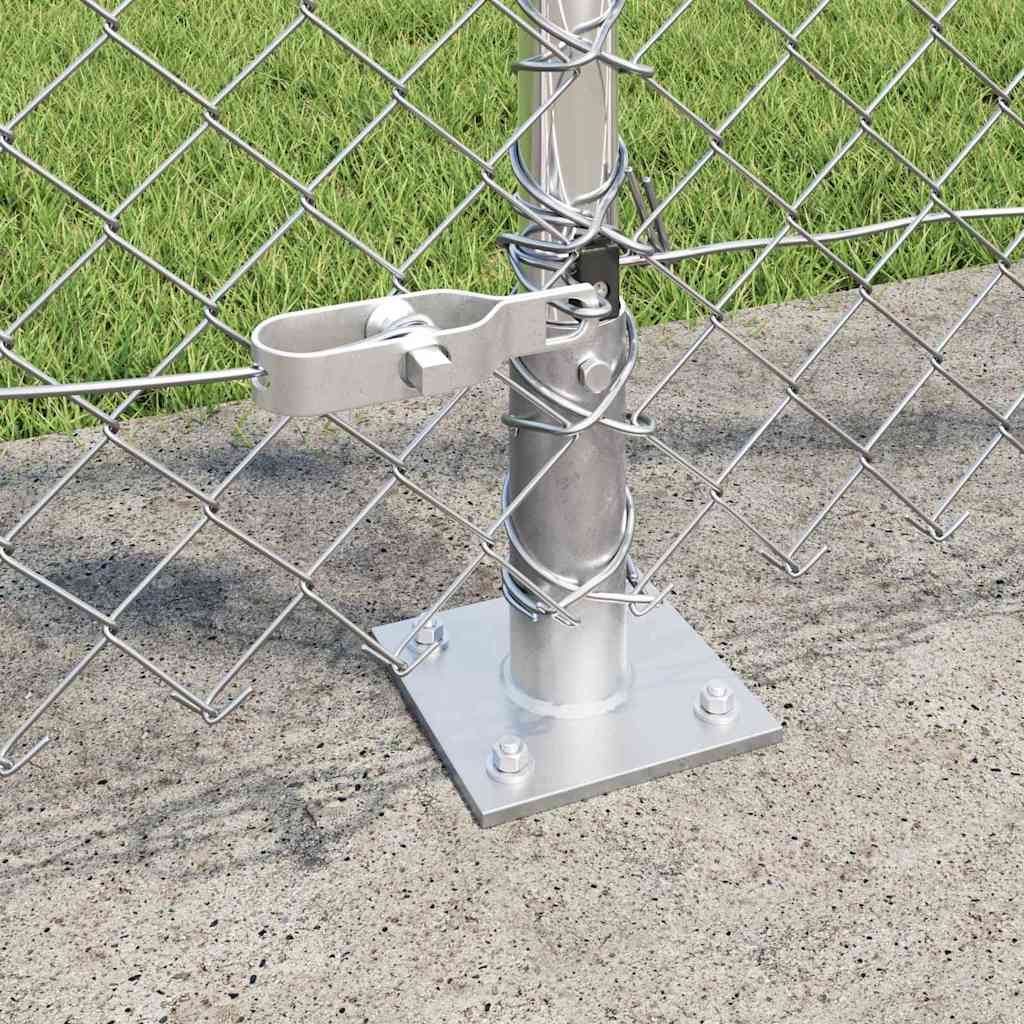 Stup za ogradu Srebrno 25 x 1,2 m (60 x 60 mm mreža) Čelik