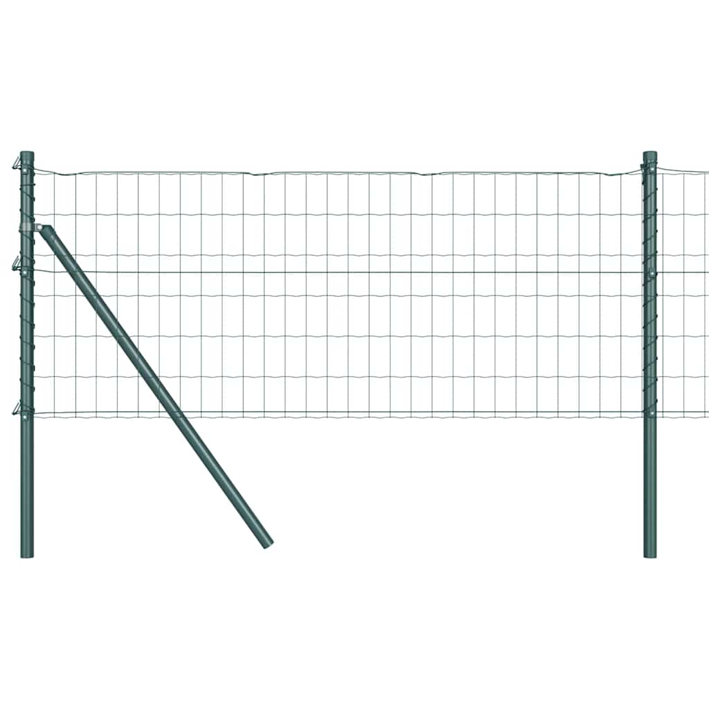 Euro Ograđivanje Ukop 10 x 0,6 m Čelik premazan PVC-om Zelena