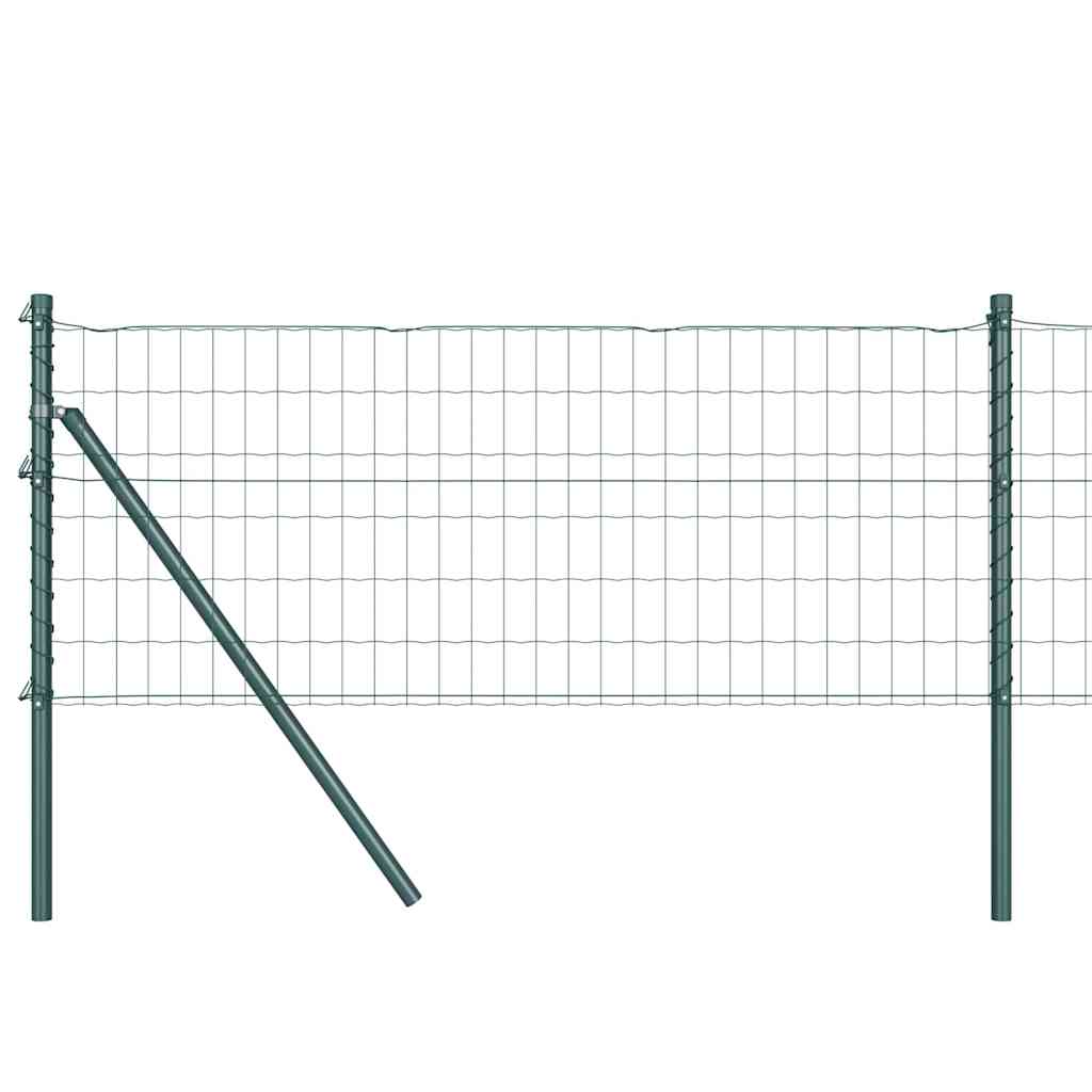 Euro Ograđivanje Ukop 25 x 0,6 m Čelik premazan PVC-om Zelena