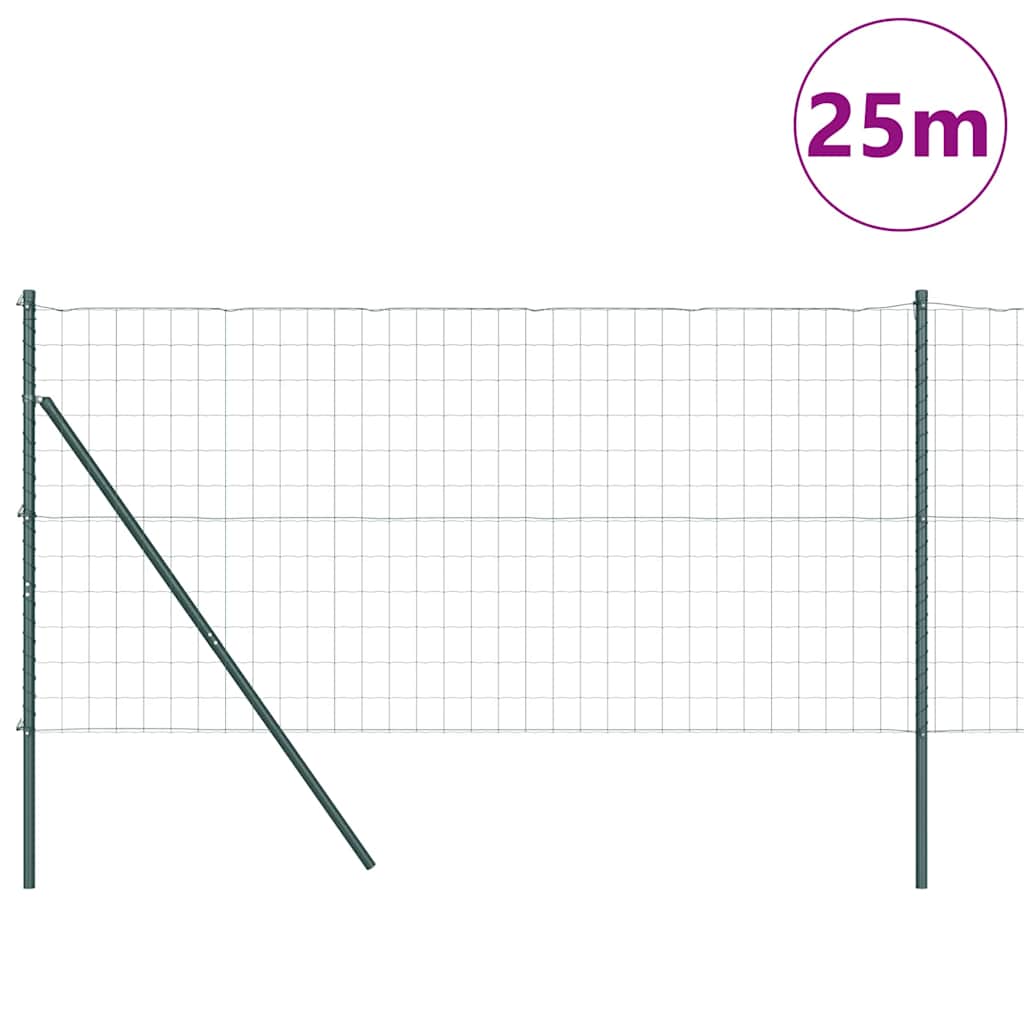 Temeljna zavarena žičana ograda 25 x 1,2 m (Š x V)