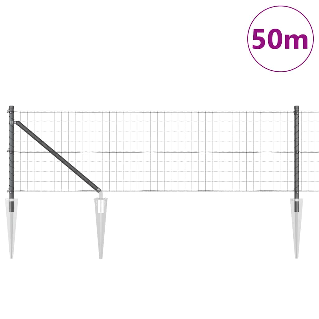 Zavareno žičano ograđivanje s bodljama 50 x 0,4 m (Š x V)
